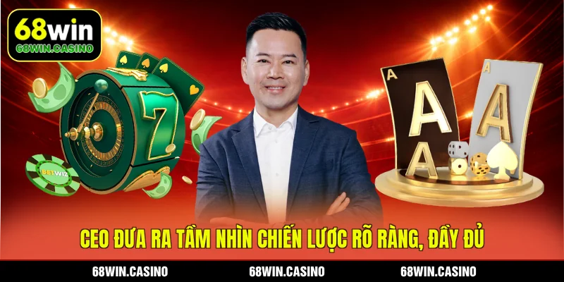 CEO đưa ra tầm nhìn chiến lược rõ ràng, đầy đủ