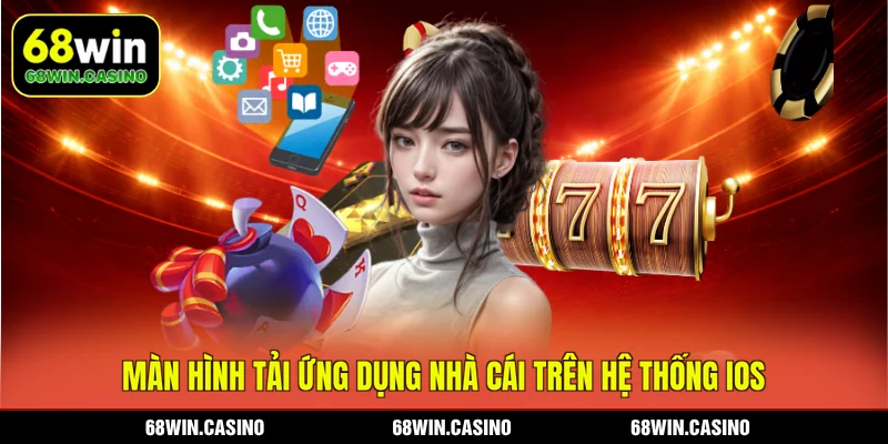 Màn hình tải ứng dụng nhà cái trên hệ thống iOS