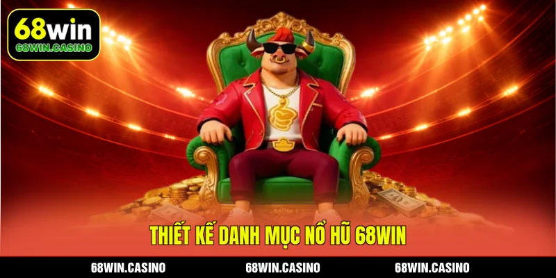Thiết kế danh mục nổ hũ 68WIN